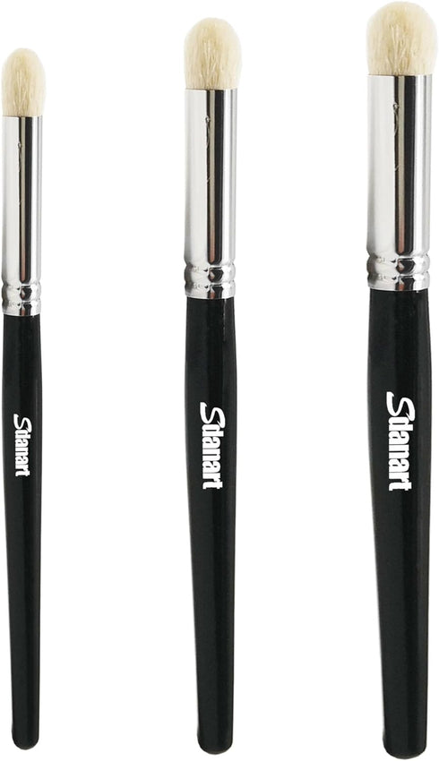 Drybrush Set Hobby Drybrush Paint Brush,Detail Paint Brush Set,3 pcs Professional Art and Advanced Acrylic Paint Brushes for Tabletop&Wargames Min...