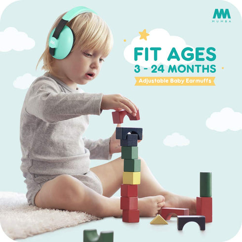 Mumba Unisex Baby Modern, Aqua, Medium (Pack of 1)...