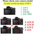 Screen Protector for Sony Alpha A7R V 7R V A7RV Camera & Hot Shoe Cover, 0.3mm 9H Hardness Tempered Glass Cover Anti-Scrach Anti-Fingerprint Anti-...