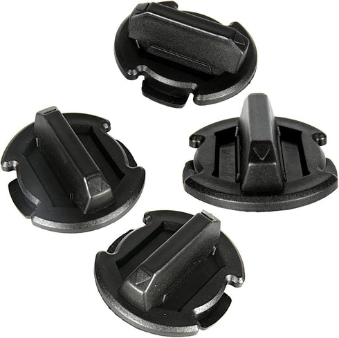 4Pcs Floor Drain Plug Twist Trap Seal for 2014-2018 Polaris RZR 1000 900 XP Turbo Models...