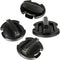 4Pcs Floor Drain Plug Twist Trap Seal for 2014-2018 Polaris RZR 1000 900 XP Turbo Models...