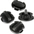 4Pcs Floor Drain Plug Twist Trap Seal for 2014-2018 Polaris RZR 1000 900 XP Turbo Models...