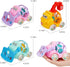 Toys for 1 Year Old Girls/Baby Pink Car Toys for Girls/Push and Go Trucks Soft Rattle Car for Infant Toddlers /1 year old girl and boy birthday gi...