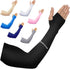 Arm Sleeves for Men Women Work 1 Pair UV Sun Protection UPF Long Sleeves Tattoo Cover Up Sleeves to Cover Arm Sleeves Cooling...