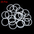 X AUTOHAUX Silicone O-Rings, 45mm OD 38.8mm ID 3.1mm Width VMQ Seal Gasket for Compressor Valves Pipe Repair, White, Pack of 20...