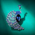 Peacock Rhinestone Brooch, Jewelry Gift for Women, Girls, Ladies, Exquisite Packaging...