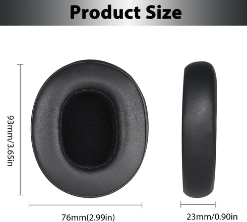 Adhiper Crusher Evo/ANC Replacement Earpads Cushions, Ear Pads for Skullcandy Crusher Wireless/Crusher ANC/Crusher Evo/Crusher 360 & Hesh ANC/Hesh...