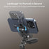 SMALLRIG Metal Phone Support with Cold Shoe Mount, Universal Cell Phone Mount Adapter Support Free Adjustment Joints, Phone Tripod Mount for iPhon...