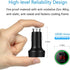 24W/4.8A Dual USB Car Charger, 12V to USB Outlet with Cigarette Lighter Voltage Meter LED/LCD Display Battery Low Voltage Warning (Black)......