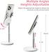 OATSBASF Cute Cell Phone Stand, Adjustable Deer Ears Phone Stand for Desk, Thick Case Friendly Holder Compatible with iPhone, Kindle, iPad, Switch...