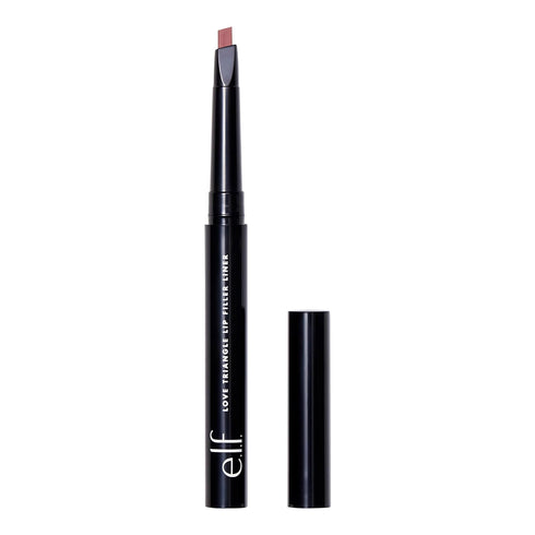 e.l.f. Love Triangle Lip Filler Liner, 2-in-1 Lip Liner Pencil For Sculpting & Filling, Long-Lasting Intense Color, Soft Pink...