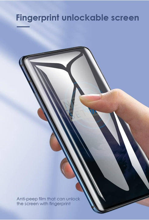 2pcs Flexible Privacy Hydrogel Film for Samsung Galaxy A53 5G 6.5" Anti-Spy Anti-Peeping TPU Screen Protector Touch Sensitive Explosion-Proof Not ...
