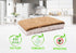 Natural Kitchen Sponges Compostable Cellulose and Coconut Scrubber Sponge Pack 6 Eco Walnut 100% Coconut Sponge Eco Friendly Biodegradable Non Scr...
