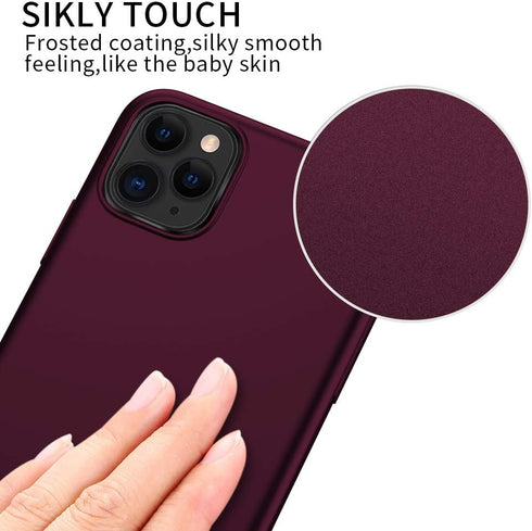 X-level for iPhone 11 Pro Max Case,Slim Fit Soft TPU Matte Surface Ultra-Thin Phone Case Lightweight Full Protective Back Cover Case for Women Com...