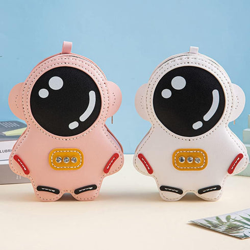 EXCEART 1 Set DIY Purse Bag Satchel Making Kit Astronaut Shaped Knitting Crochet Bag Hand Sewing Materials Shoulder Bag Making Supplies for Woman ...