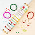 6mm Glass Beads for Bracelets 1400pcs, 24 Colors Crystal Beads for Jewelry Making Round Beads Bracelet Making Kit DIY Crafts with Spacer Beads Cha...