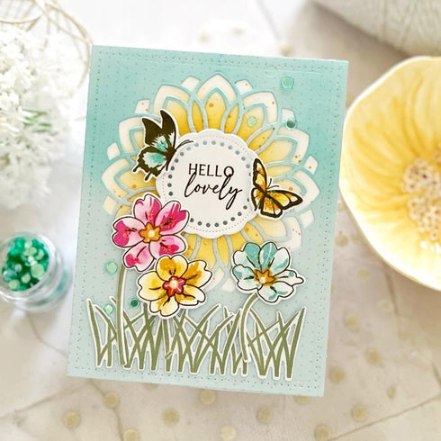 Cutting Dies 3D Background Frame Metal Stencils Scrapbooking Tools DIY Craft Carbon Steel Embossing Template for Paper Card Making Album Arts Supp...