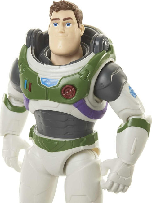 Mattel Disney and Pixar Lightyear Buzz Large-Scale Action Figure, Space Ranger Alpha with Accessories, 12 Moving Joints, 12 inch...