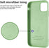 JOYLAND Funny Cute Cats Dog Paws Phone Case for iPhone XR Mustard Green Silicone Cover Avocado Green Animals Cartoon Cover Full Protective Soft Ru...