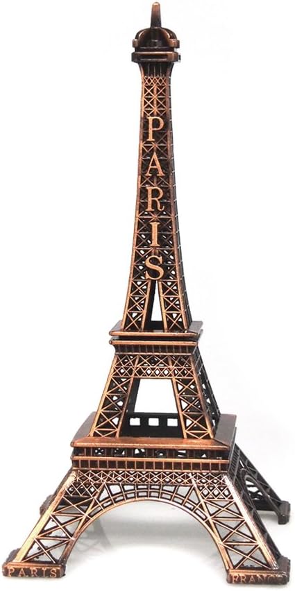 Bronze Eiffel Tower Paris France Statue, 25cm (10-inch)...