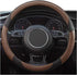 Car Steering Wheel Cover, Microfiber Leather Steering Wheel Protector, Non-Slip & Breathable for Men and Women, 15 Inch Car Accessories for Car Au...