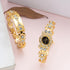 Weicam Women Stylish Bangle Bracelet Round Dial Crystal Analog Quartz Wrist Watch Jewelry Set...