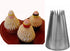 4-Piece Stainless Steel Piping Tips Set for Cake, Cookie & Cupcake Decorating...