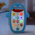 Baby Musical Toys,Baby Shark Phone Toys with Light and Sound, Teething Phone Toy for Babies - Play and Learn for Children and Toddlers...
