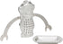 HIC Harold Import Co. HIC Tea Infuser with Drip Tray, Single, Monkey...