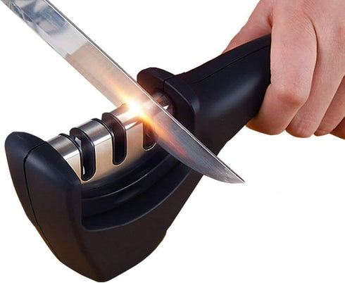 KNIFE SHARPENER - Knife Sharpener Diamond Wheel, Kitchen Knife Accessories, kitchen essentials, chef choice knife sharpener, Polish Kitchen Knives...