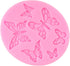 Butterfly Silicone Molds Mini Butterfly Fondant Cake Baking Mold For Chocolate Candy Cake Decoration Cupcake Topper Sugar Craft Polymer Clay Gum P...