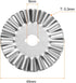 HARFINGTON 2pcs Rotary Cutter Blades 45mm Small Wave Blade SKS-7 Steel Sharpness Replacement Rotary Blade Quilting Rotary Cutter Blades for Fabric...