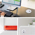 Maggie Desktop Power Grommet,2inch Hole Table Power Grommet Outlet with 2 USB Charging Ports,6.5ft Extension Cord Desk Power Strip with 1 Outlets ...