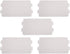 Microwave Oven Mica Plate Sheet, 5Pcs Microwave Waveguide Cover Silver Replacement for Kitchen Microwave Oven (4.6 X 2.5 Inch)...