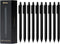 Kaco Gel Pens, 0.5mm Fine Point, Black Ink 10 Count, Quick Dry Smooth Writing, Aesthetic School Office Supplies Refillable Retractable...