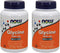 Now Foods Glycine 1000 mg - 100 VegiCapsules 2 Pack...