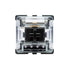 Gateron KS-8 Black Switches for Mechanical Keyboards,3-pin Black-Shell Compatible with SMD RGB Light-Pack 20...