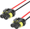 Headlight Wiring Harness,9005 9006 9012 9145 H10 Headlight Socket,Car Accessories Female Adapter Wiring Harness Sockets Connector,Headlight Connec...