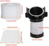 HIFROM 2 HEPA Filter & 3 Foam Felt Filter Compatible with Shark IONFlex DuoClean Vacuum IR100 IR101 IR70 IF100 IF150 IF160 IF170 IF180 IF251 IF200...