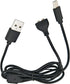 PDEEY Dog Shock Collar Charger Replacement for Delupet/Jugbow/Yawpet/Dogs E Collar Training Collar Charging Cord Cable 2 PCS, Black...