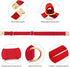 PET ARTIST Soft & Comfy Girl Dog Collars, Bright & Classic Christmas Red Dog Collar Leather for Medium Dogs, Durable & Heavy Duty Nylon Dog Collar...