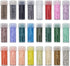 INSPIRELLE Uniform 120 Gram 12/0 (2mm) Cylinder Glass Seed Beads for Craft Jewelry Making, 24 Matte Opaque Dyed Colors...