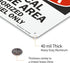 SmartSign - U9-1214-NA_7x10 "Danger - Chemical Storage Area, Authorized Personnel Only" Sign | 7" x 10" Aluminum Black/Red on White...