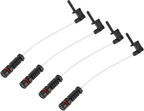 ACROPIX Car Brake Pad Sensor Front Rear Disc Brake Pad Wear Indicator Sensor Fit for Mercedes-Benz C230 - Pack of 4 Black White...