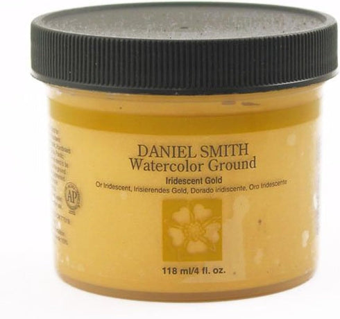 Daniel Smith Watercolor Ground, 4oz Jar, Iridescent Gold, 284055012...