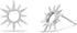 Boma Jewelry Sterling Silver Sunburst Sun Open Circle Stud Earrings...
