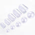 25 Set 50 Pieces Christmas Clear Plastic Fillable Ornaments, DIY Bath Bomb Mold,Acrylic Clear Plastic Ornaments Balls Fillable Wedding Party Decor...
