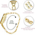 Light Compatible With Apple Watch Band 42mm/44mm/45mm/49mm - Diamond Rhinestone Bling Band for Ultra Series 8 7 6 SE 5 4 3 2 1 Gold...