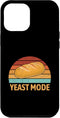 iPhone 15 Plus Retro Yeast Mode Funny Sourdough Bread Baker Baking Humor Case...