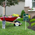 Dogs Loose Invisible Fence Yard Sign with Stake 8x12inch Rustproof Outdoor Aluminum Sign for Yard Garden Lawn Street Outdoor...